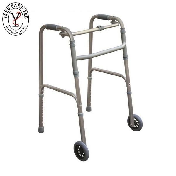 واکر تاشو چرخ دار آلومینیوم ایرانی