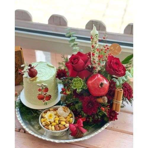 خرید باکس آجیل شب یلدا 40437