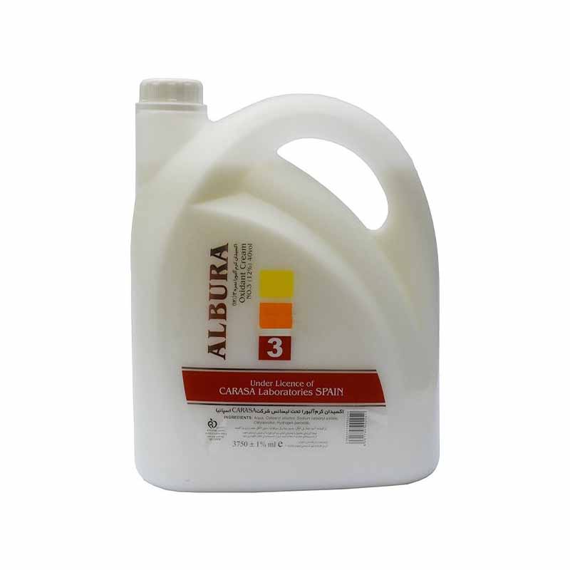 اکسیدان 12 درصد آلبورا (Albura) شماره 3 حجم 4 لیتر