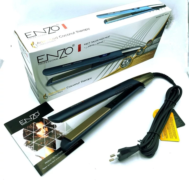 اتو موی انزو پروفشنال ساخت ایتالیا مخصوص کار کراتین و پروتئین حرفه ای سالنی