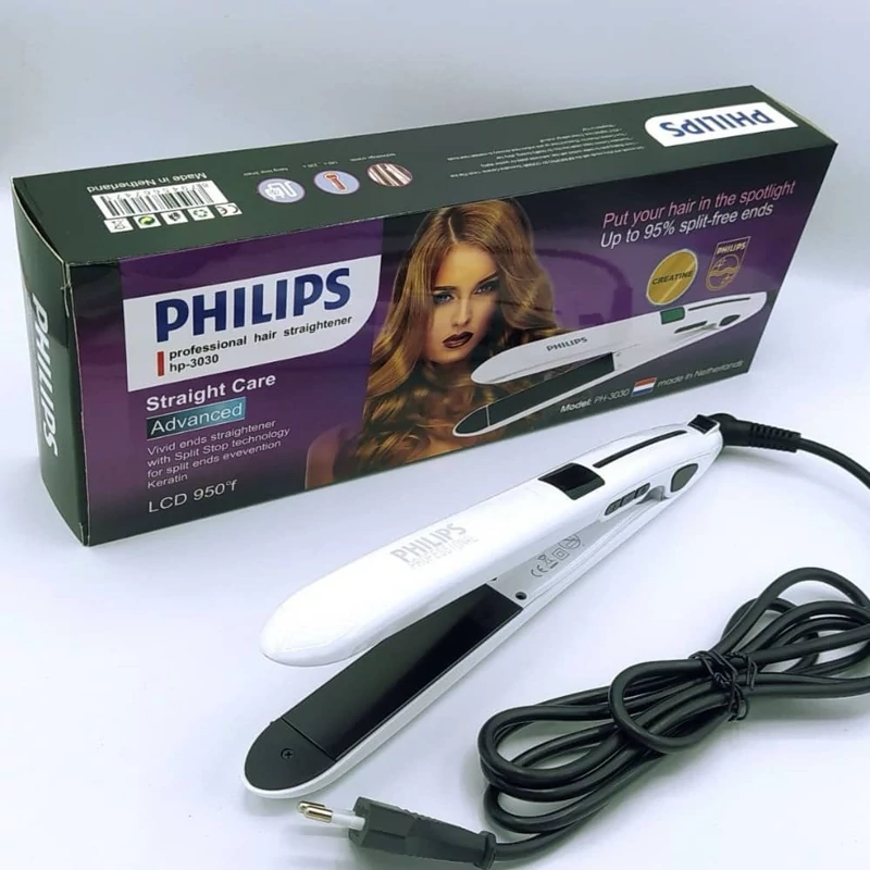 اتومو حرفه ای فلیپس
کف سرامیک کروم
دیجیتالی با قابلیت تنظیم دما
حرارت 980 درجه فارانتهایت
با قابلیت کار کراتین