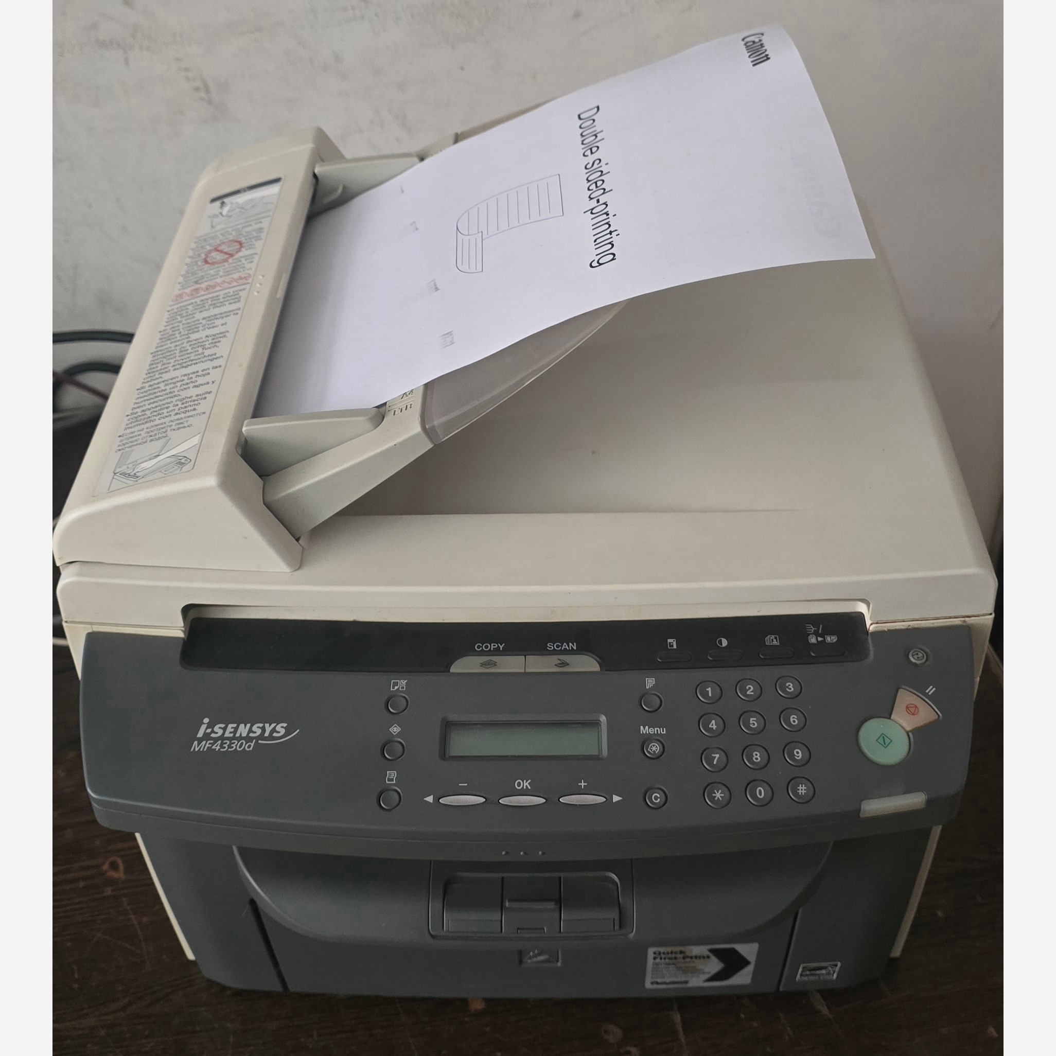 خرید و قیمت پرینتر 3کاره mf4330d از غرفه یامین پرینتر