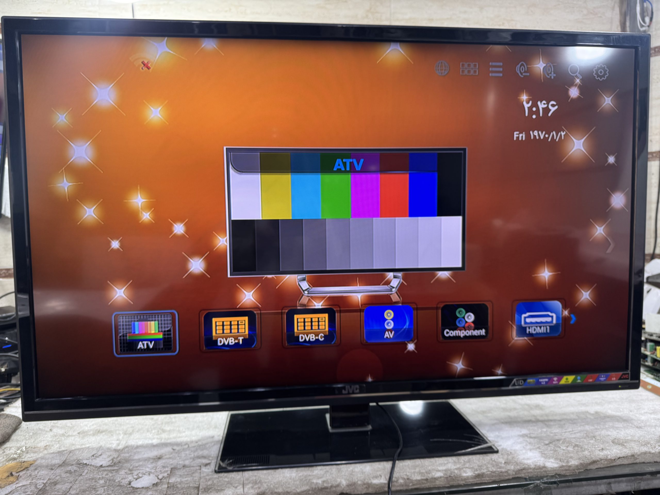 تلویزیون 50 اینچ اندروید JVC