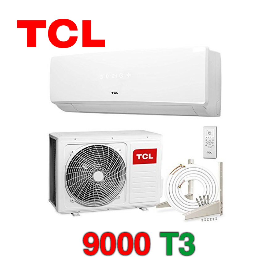 کولر گازی اسپلیت 9000 اینورتر تی سی ال مدل TAC-09CHSA/XAF1|T3 (پس کرایه)