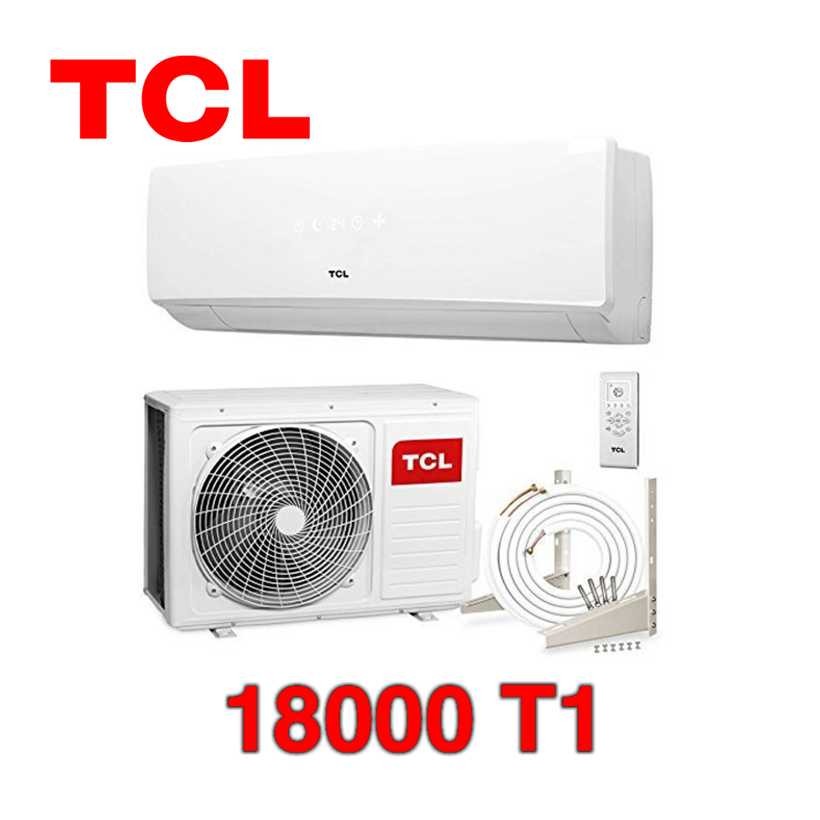کولر گازی 18 هزار دور ثابت تی سی ال مدل TAC-18CHSA1/XA41 (پس کرایه)