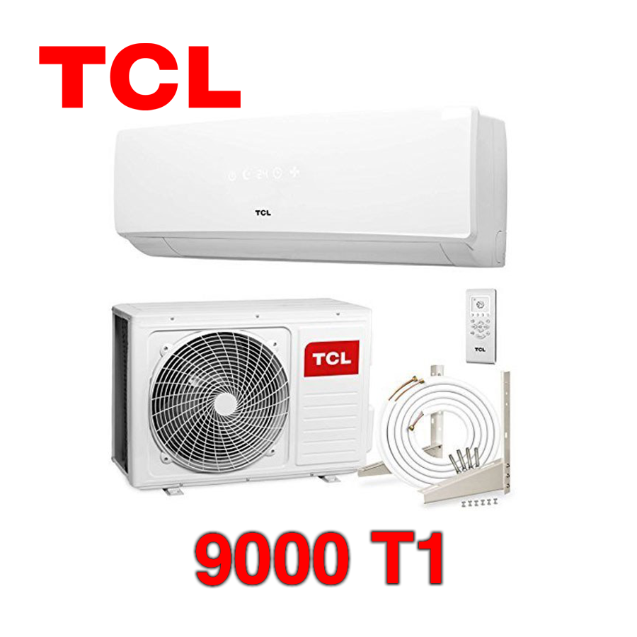 کولر گازی 9 هزار دور ثابت تی سی ال مدل TAC-09CHSA1/XA41 (پس کرایه)