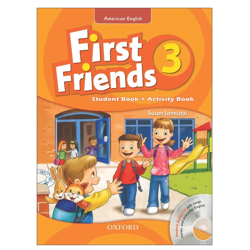 کتاب انگلیسی امریکن فرست فرندز American first friends 2 رحلی