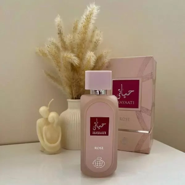 عطر ادکلن حیاتی رز صورتی فراگرنس ورد Hayaati Rose