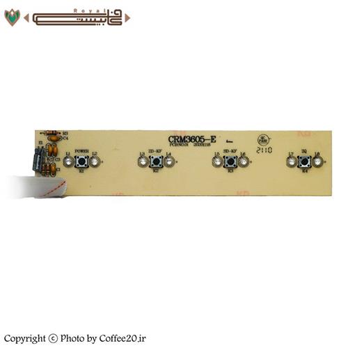 برد صفحه کلید 4 دکمه اسپرسوساز صنعتی مدل CRM3605-E