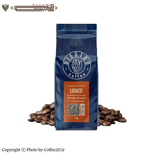 قهوه میکس 80% عربیکا دیسترو LIENZO
