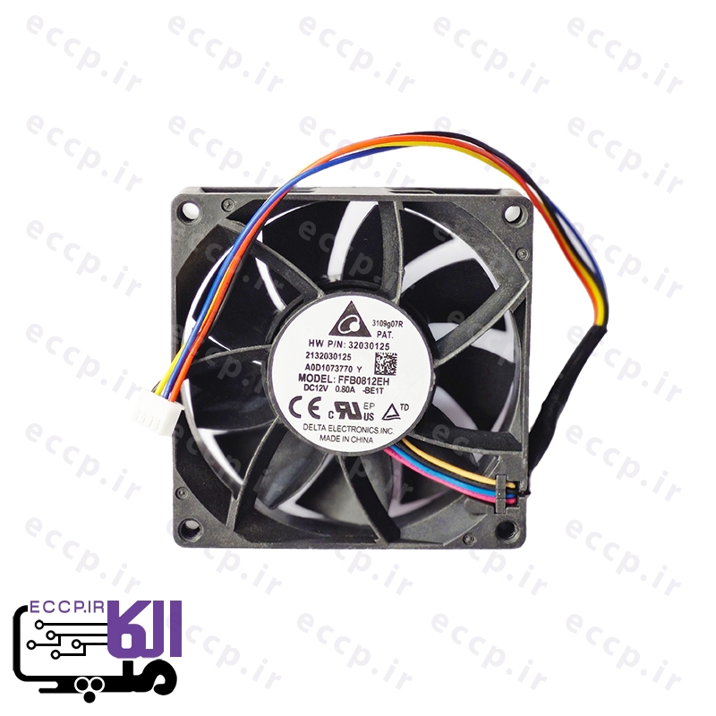 فن 8*8 سانتی 800 میلی آمپر 4 سیم برند دلتا