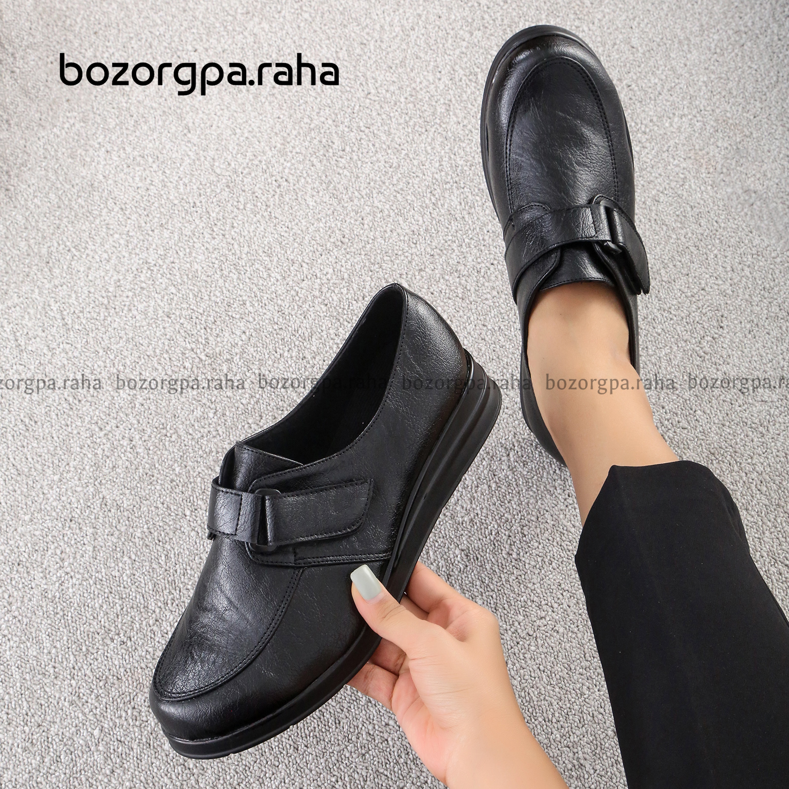کفش طبی سایز بزرگ زنانه کد254