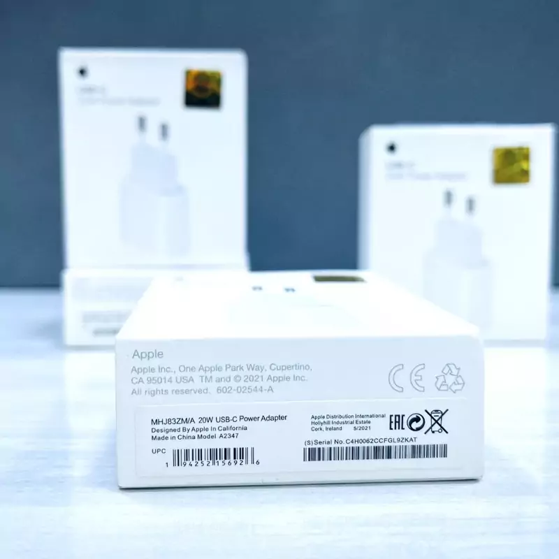 کله شارژ اصلی آیفونی 33 شاخه 20 وات