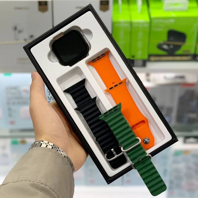 ساعت هوشمند WS ultra2  دارای قابلیت ،پاسخ دو انگشتی