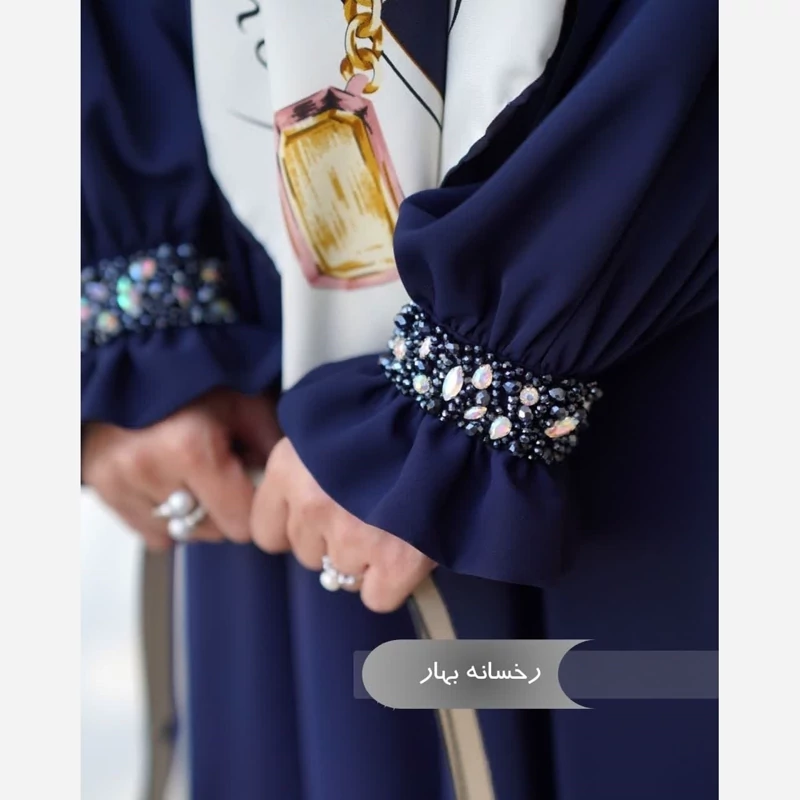 مانتو عبا طرح رخسانه بهار ( مزون دوز) ارسال رایگان