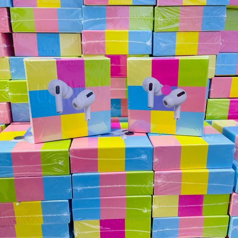 ایرپاد apple  PRO  برند   مشخصات محصول اسپکیر دار با بند اضافه لمسی سایز اورجینال  پاور بانک اصلی ایفون