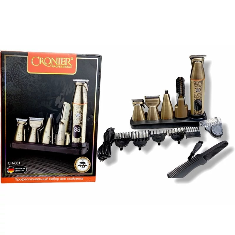 ماشین اصلاح حجم زن و صفر زن ،فید زن چند کاره مارک کرونیر آلمان CRONIER 861 ا CRONIER 861