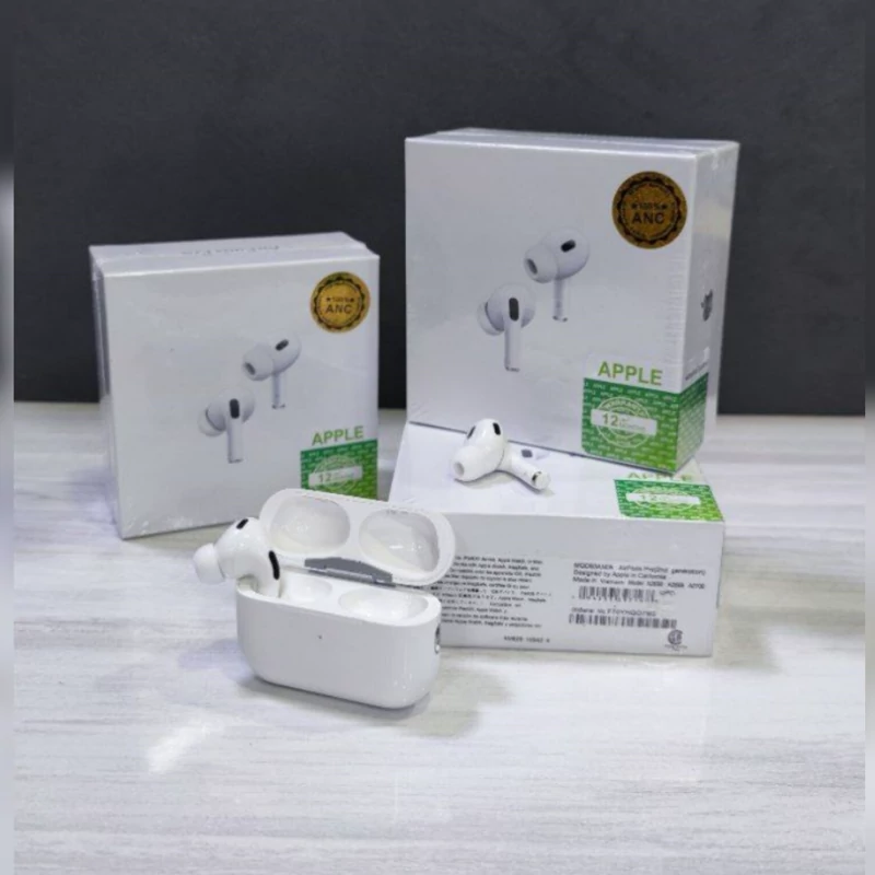 ایرپاد پرو 2  نسل دو اپل  لیبل عرب  ارگونومی فوق العاده راحت نگهداری شارژ طولانی