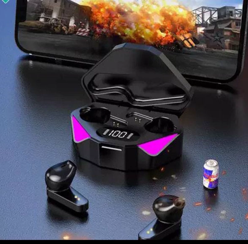 هندزفری بلوتوثی گیمینگ مدل  - ایرپاد Gaming دارای گارانتی مشکی-سفید