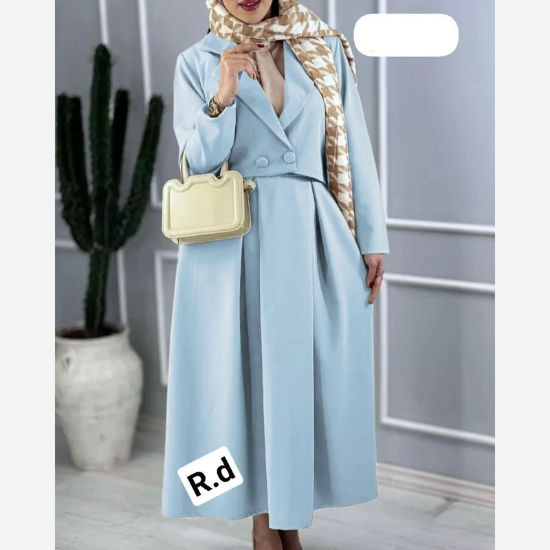 مانتو پیراهنی بلند 