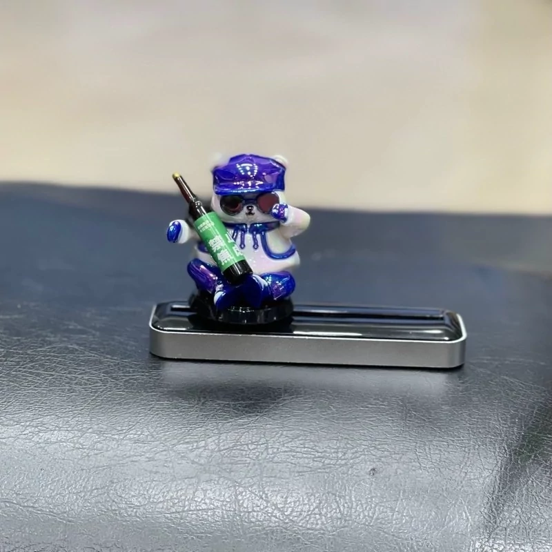 خرس پاندا متحرک تلفن پارک و خوش بو کننده وارداتی