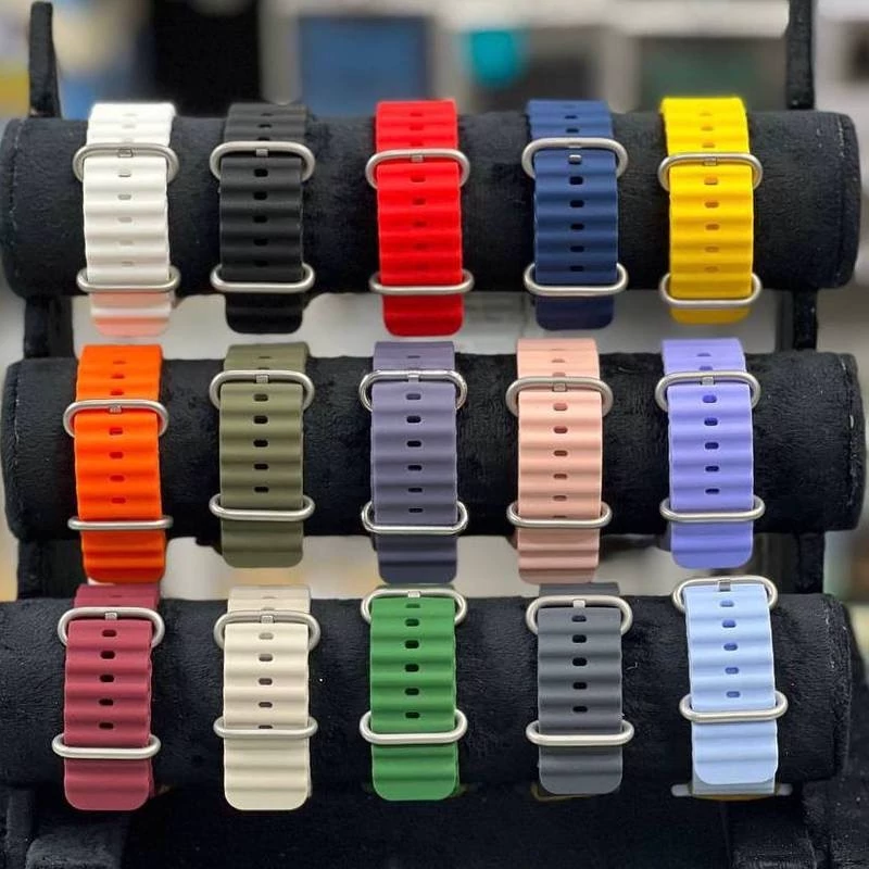 بند ساعت هوشمند سیلیکونی