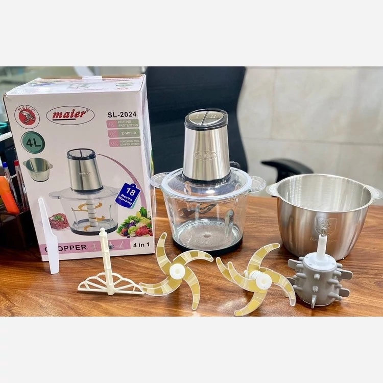 خردکن 4 لیتری مایر تیغه 6پر طلایی