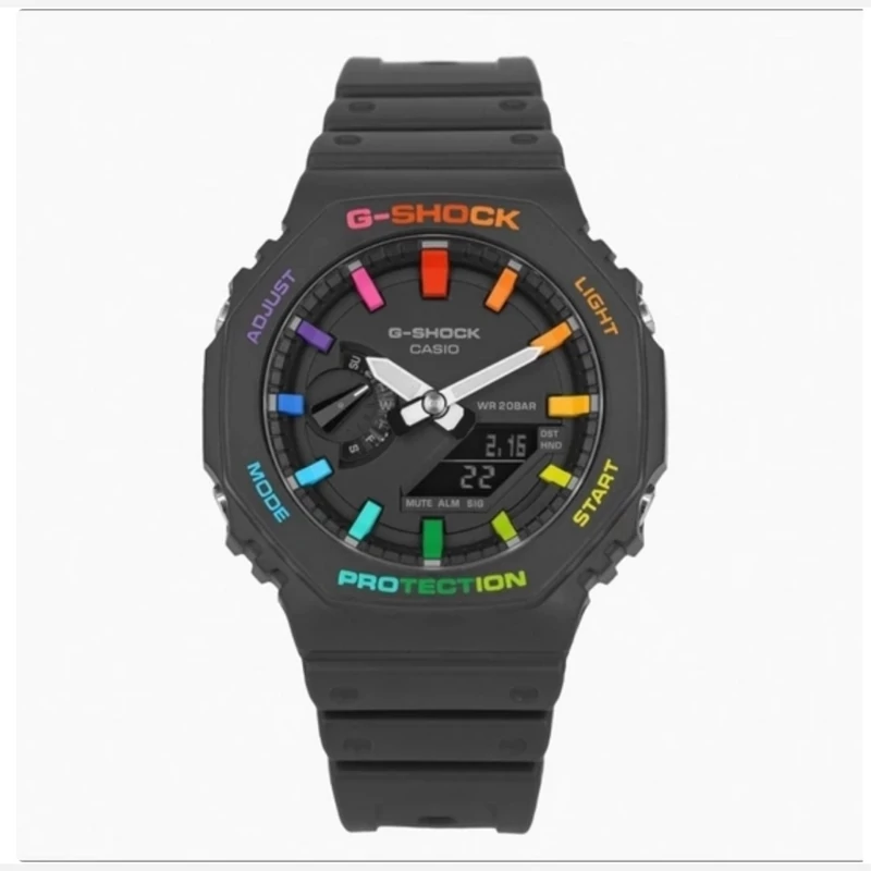 ساعت مچی مردانه جیشاک کاسیو Casio مشکی رنگی