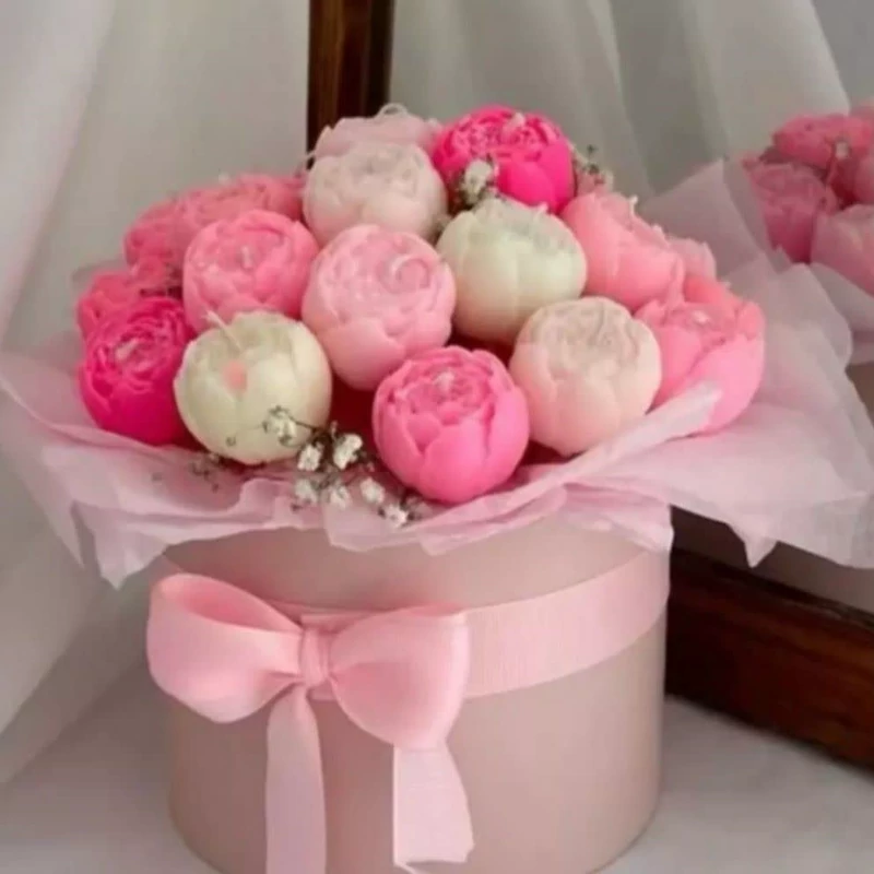 باکس گل شمعی
