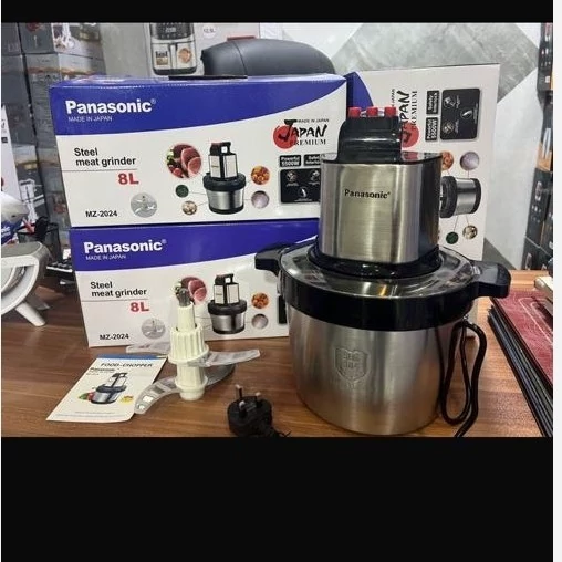 خردکن پاناسونیک 8لیتر کاسه استیل موتور مسی 5500وات ارسال رایگان 