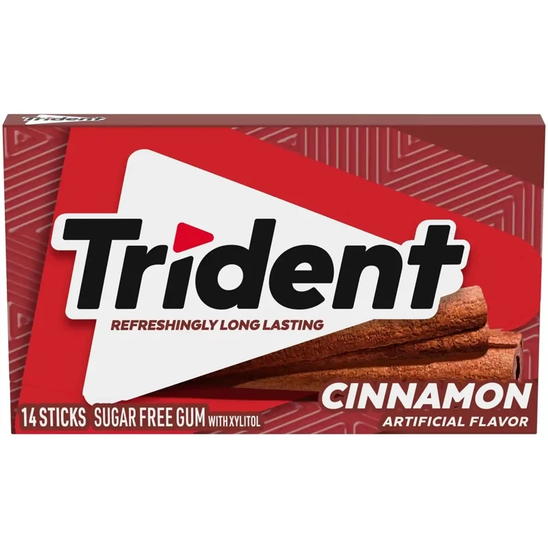 آدامس تریدنت مدل دارچین Cinnamon Trident Chewing Gum