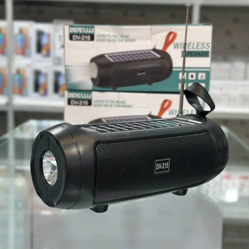 اسپیکر رادیویی
مدل DV-215 کیفیت عالی دارای پنل خورشیدی