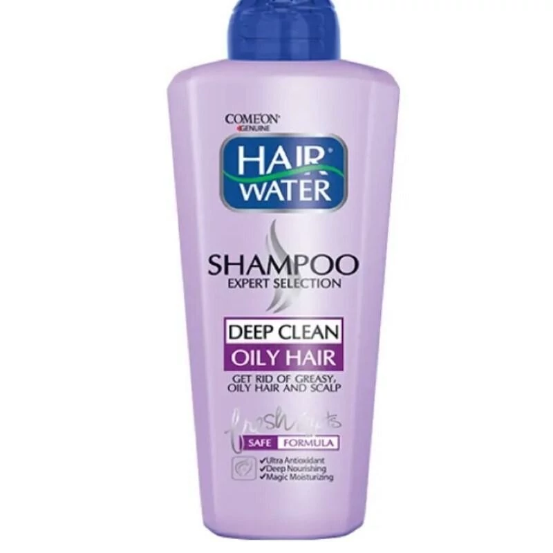 شامپو بدون سولفات هیر واتر مناسب موهای چرب کامان