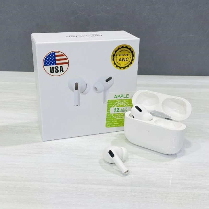 ایرپاد پرو مدل لیبل ANC کورک ایرلند سفارش USA با پرچم   نگهداری شارژ تا 24h  کاری