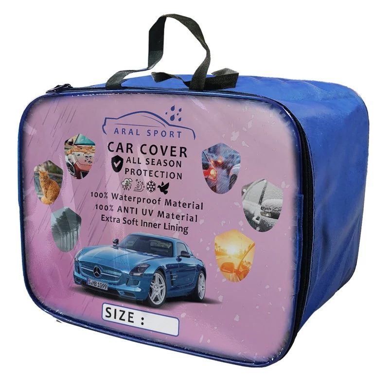 چادر خودرو آذین کاور مدل AZC0XXL مناسب برای پراید صبا