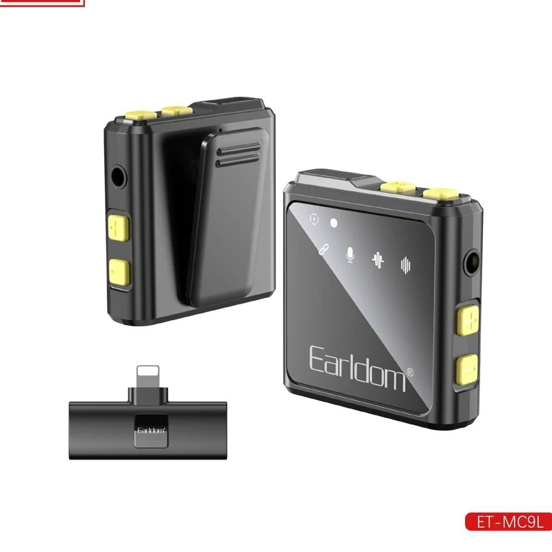 میکروفون یقه ای بیسیم Earldom مدل MC9L دو میکروفون