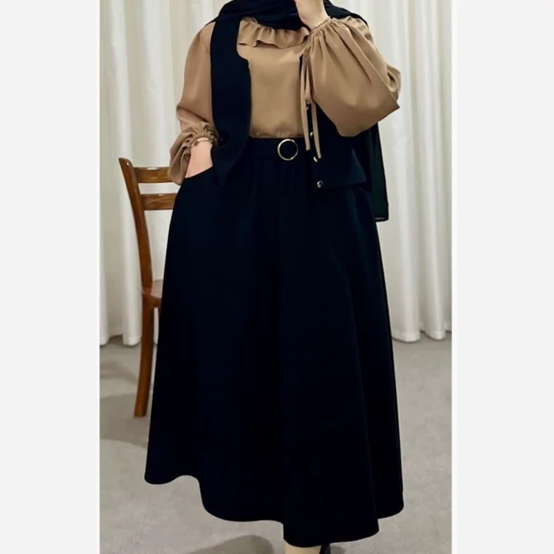 شومیز دامن و جلیقه مدل آرینا