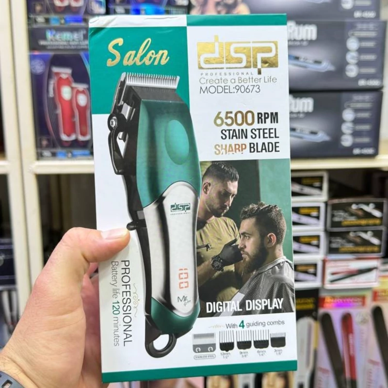 ماشین اصلاح دی اس پی موتور بسیار قوی 6500 دور در دقیقه