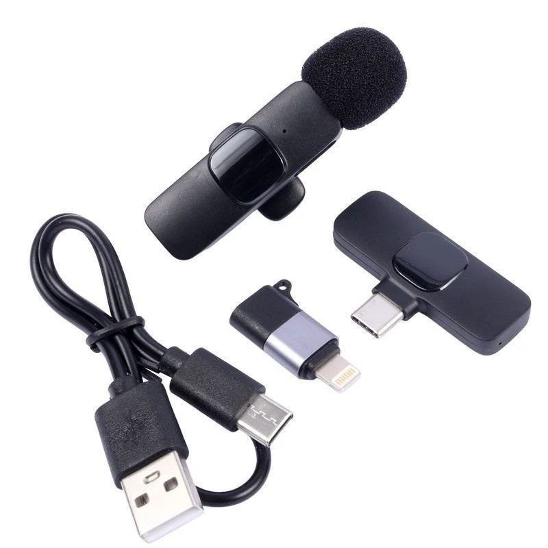 میکروفون یقه ای K9 تایپ سی و لایتنینگ 