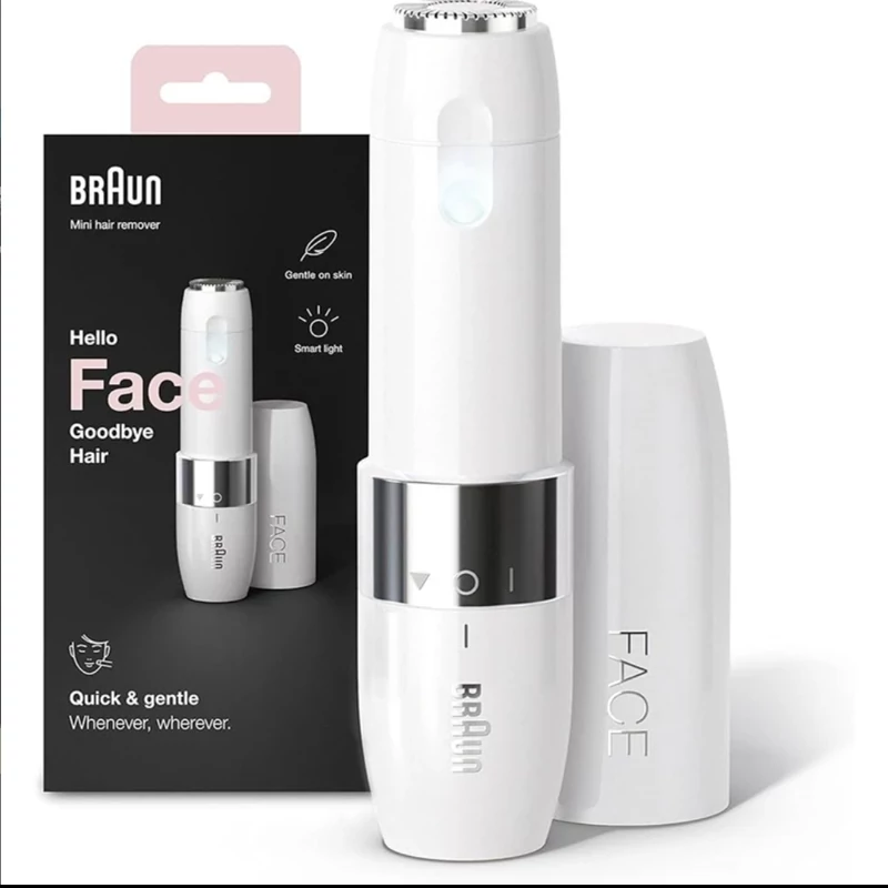 دستگاه شیور مخصوص اصلاح صورت خانمها ساخت کشور المان مارک اصلی براون،.جدید