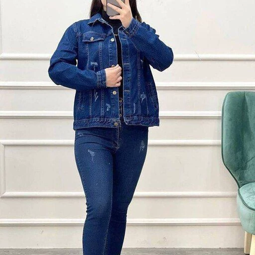 کت جین کوتاه پر فروش