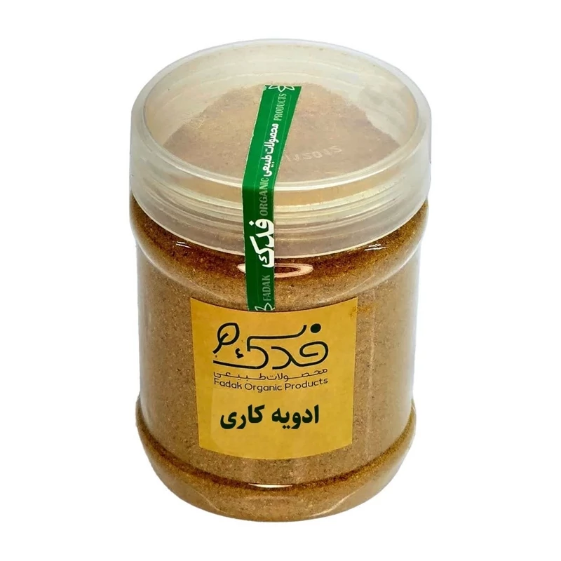 ادویه کاری بسته بندی فدک سبز 200گرم