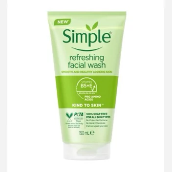 ژل شستشوی صورت سیمپل مدل Refreshing حجم 150میلی لیتر