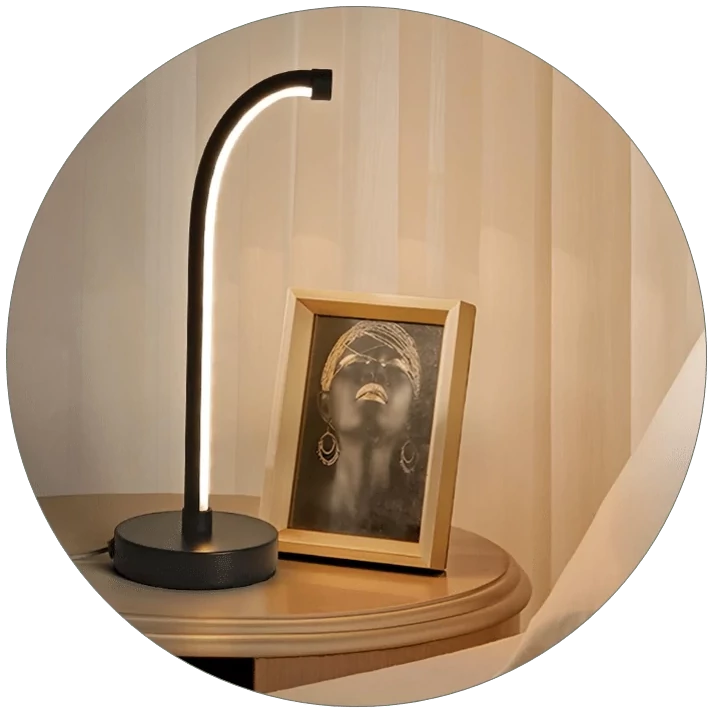 آباژور رو میزی 40 سانتی خطی کد00493