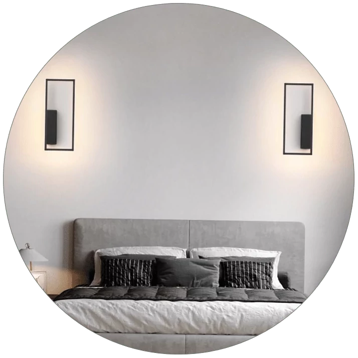 لوستر دیواری مستطیل کد00421