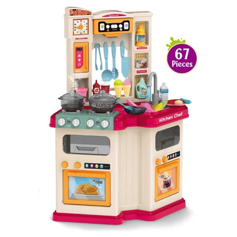 اسباب بازی ست آشپزخانه با وسایل