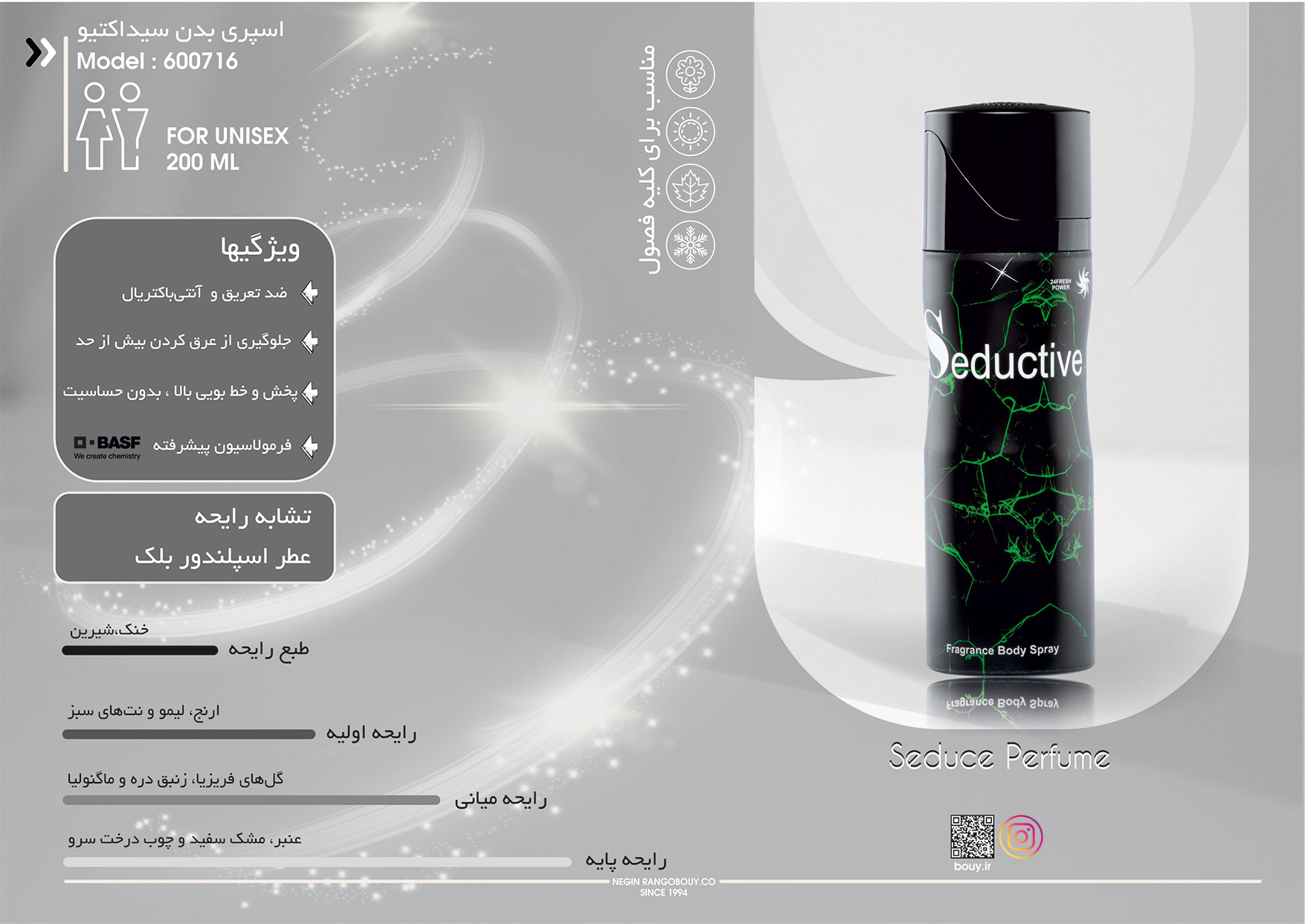 اسپری سدیوس SEDUCTIVE