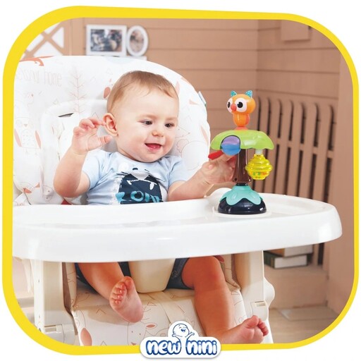 اسباب بازی جغجغه صندلی هولا تویز HOLA TOYS مدل SMART OWL