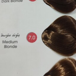 رنگ موی دنی وان بلوند متوسط شماره 7 همراه با اکسیدان