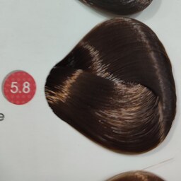 رنگ موی دنی وان شاه قهوه ای شکلاتی روشن  شماره5.8 به همراه اکسیدان